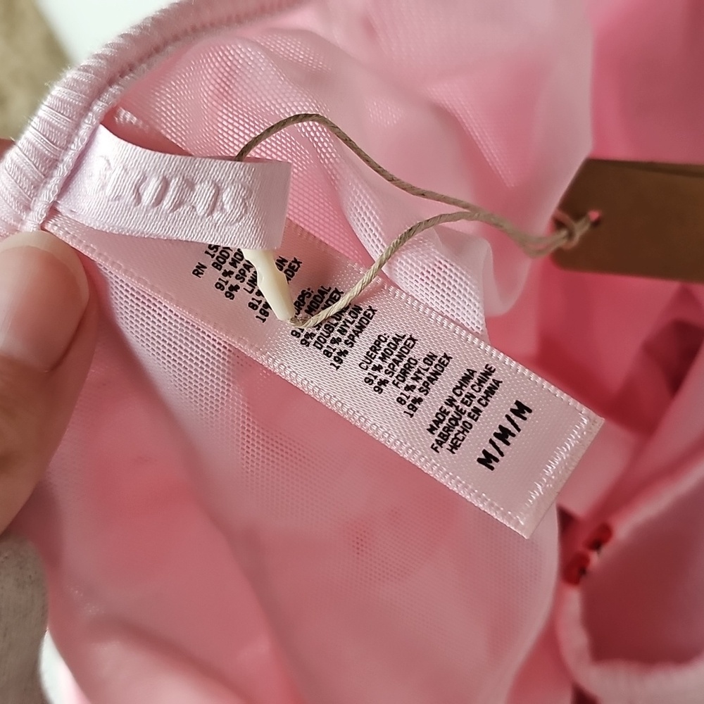 skims soft lounge cherry blossom cherry print onesie - Picture 11 of 13